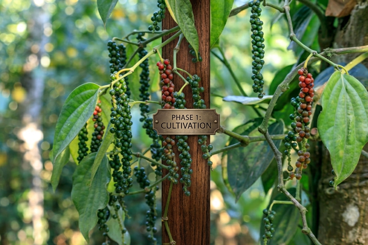 Black Pepper Growth & Monitoring
